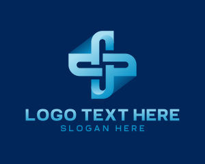 Health Insurance - Hospital Medicine Pharmacy logo design