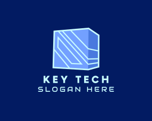 Cyber Tech Cube logo design