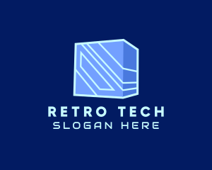 Cyber Tech Cube logo design