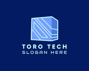 Cyber Tech Cube logo design