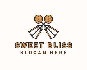 Cookies Scoop Baking logo design