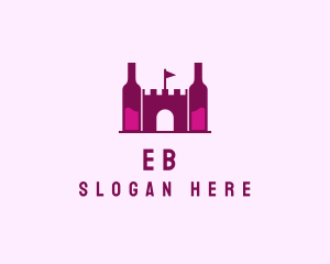 Wine Bottle Castle  Logo