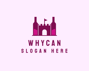 Wine Bottle Castle  Logo