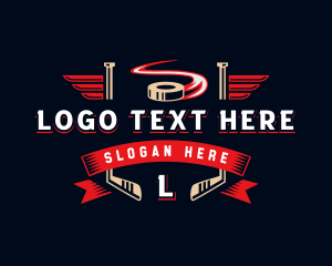 Team - Hockey Puck Sports logo design