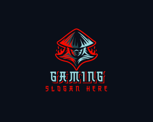 Ninja Assassin Warrior Gaming Logo