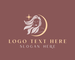 Blogger - Moon Woman Beauty Salon logo design