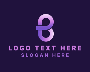 Purple - Generic Business Letter B logo design