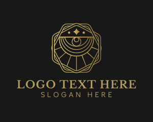 Gold - Golden Jeweler Astrology logo design