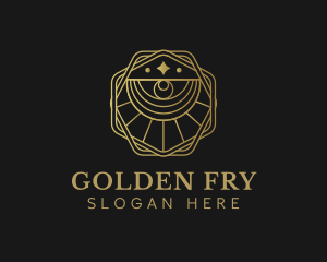 Golden Jeweler Astrology logo design