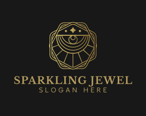 Golden Jeweler Astrology logo design