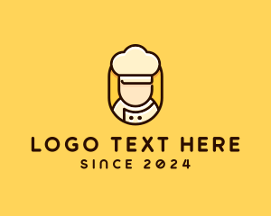 Person - Pastry Chef Cook logo design