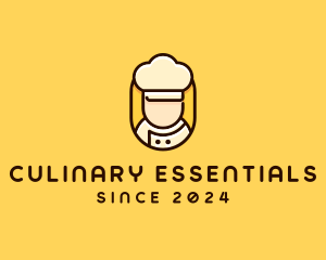 Pastry Chef Cook logo design