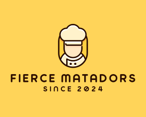 Pastry Chef Cook logo design