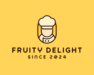 Pastry Chef Cook logo design