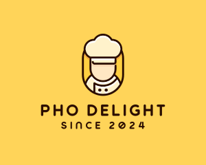 Pastry Chef Cook logo design