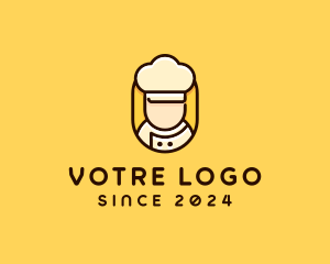 Cooking - Pastry Chef Cook logo design