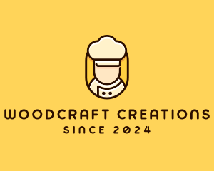 Pastry Chef Cook logo design