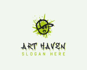 Graffiti Street Art logo design