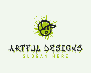 Graffiti Street Art logo design