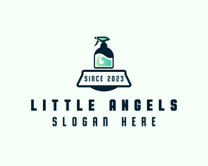 Spray Disinfection Cleaning  Logo