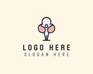 Forestry - Nature Human Tree logo design
