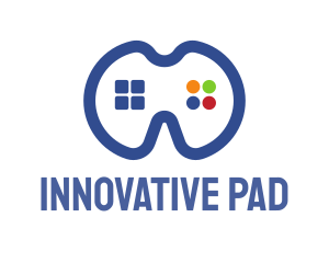 Pad - Blue Gamers Pad logo design