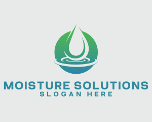 Aqua Nature Water logo design