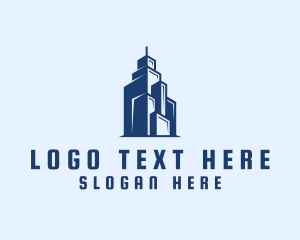 Skyline - Building Tower Skyscraper logo design