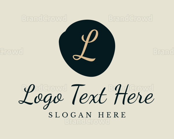 Luxury Minimalist Lettermark Logo