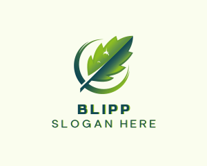 Leaf Plant Gardening Logo