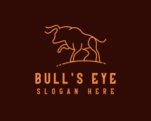 Taurus Bull Horn  logo design