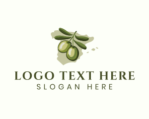 Olive - Spanish Olive Fruit logo design