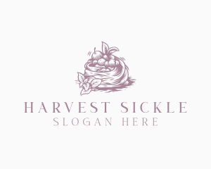 Marketplace Fruit Harvest logo design