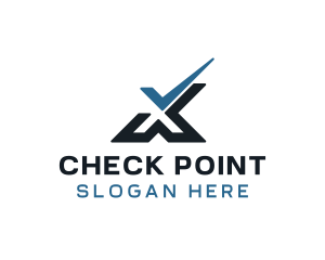 Check - Tech Check X logo design