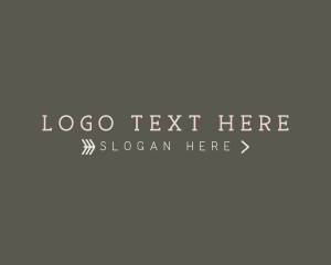 Typography - Elegant Minimalist Business logo design