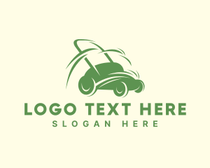 Landscape - Gardening Lawn Mower logo design