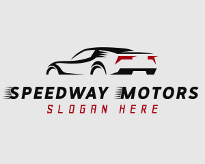 Racecar - Auto Vehicle Race logo design