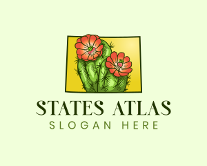 Colorado Cactus Flower logo design