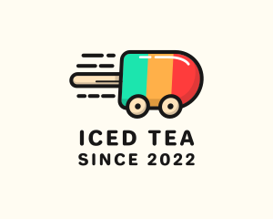 Popsicle Express Delivery  logo design