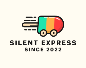 Popsicle Express Delivery  logo design