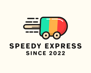 Popsicle Express Delivery  logo design