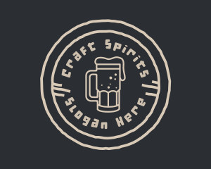Alcohol - Beer Brewery Emblem logo design