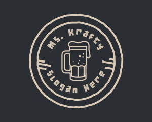 Beverage - Beer Brewery Emblem logo design