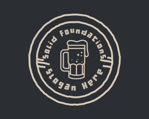 Mug - Beer Brewery Emblem logo design
