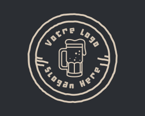 Distillery - Beer Brewery Emblem logo design
