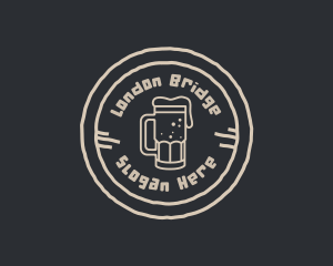 Pub Brewery Bar logo design