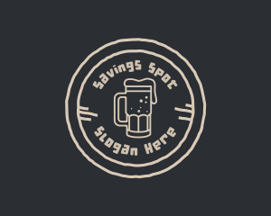 Pub Brewery Bar logo design