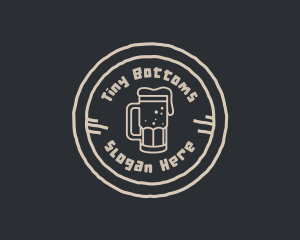 Pub Brewery Bar logo design