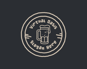 Pub Brewery Bar logo design