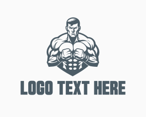 Champion - Boxing Tournament Champion logo design